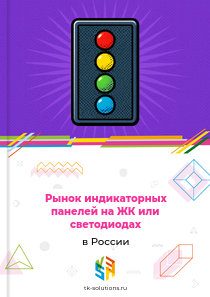 Рынок индикаторных панелей на ЖК или светодиодах в России, 2018–2026 гг.