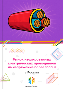 Рынок изолированных электрических проводников на напряжение более 1000 В в России, 2018–2026 гг.