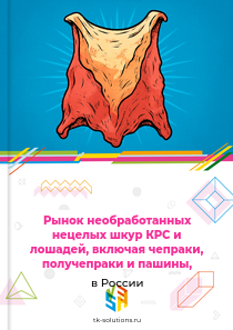 необработанных нецелых шкур крупного рогатого скота и лошадей, включая чепраки, получепраки и пашины