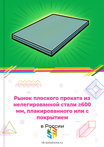 плоского проката с покрытием не менее 600 мм
