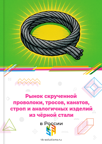 Рынок скрученной проволоки, тросов, канатов, строп и аналогичных изделий из чёрной стали в России, 2018–2026 гг.