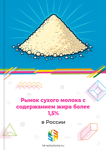 Рынок сухого молока с содержанием жира более 1,5% в России, 2018–2026 гг.