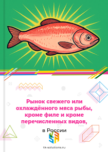 Рынок свежего или охлаждённого мяса рыбы, кроме филе и кроме перечисленных видов, в России, 2023–2026 гг.