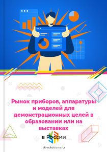 Рынок приборов, аппаратуры и моделей для демонстрационных целей в образовании или на выставках в России, 2018–2026 гг.