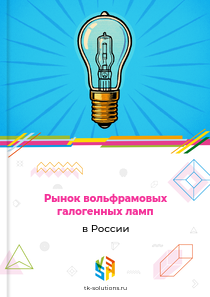 Рынок вольфрамовых галогенных ламп в России, 2018–2026 гг.